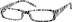 Rectangle Glasses 232731 in Black