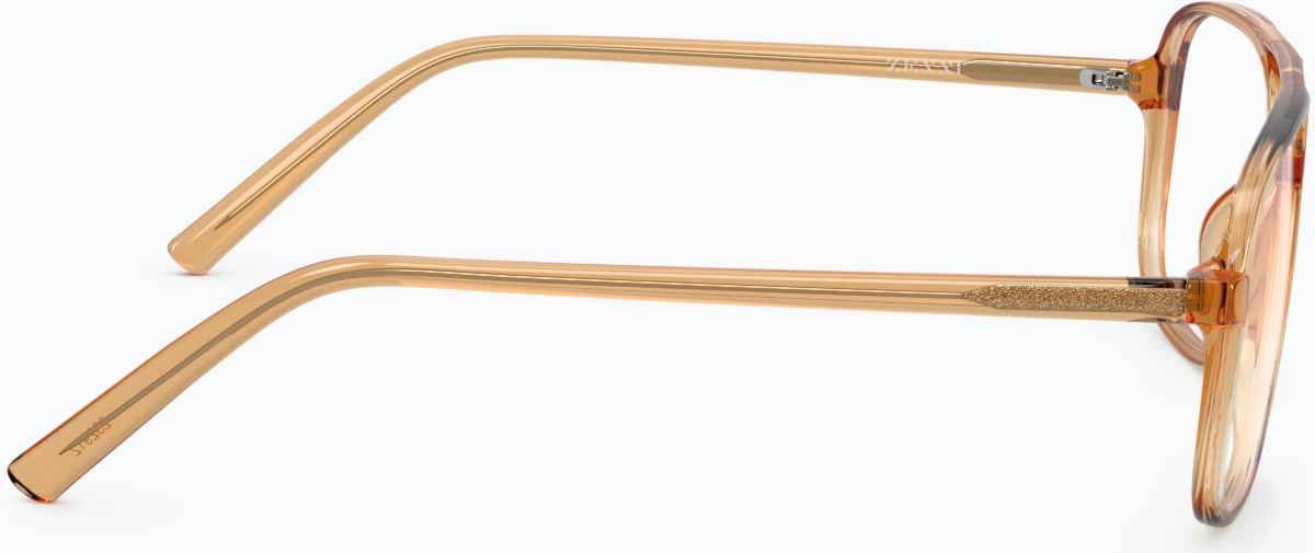 Side view of Aviator Glasses 232915 in Orange thumbnail