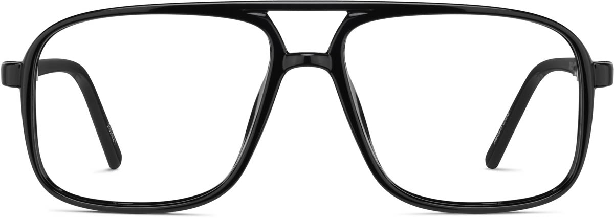 Black Aviator Glasses