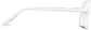 Side view of Aviator Glasses 232930 in White thumbnail