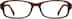 Rectangle Glasses 234315 in Brown