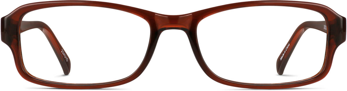 Brown Rectangle Glasses