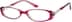 Oval Glasses 234417 in Red