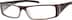 Rectangle Glasses 234815 in Brown