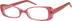 Rectangle Glasses 235619 in Pink