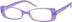 Rectangle Glasses 235627 in Purple