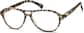 Angle view of Aviator Glasses 236025 in Tortoiseshell thumbnail