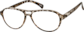 Angle view of Aviator Glasses 236025 in Giraffe thumbnail