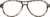Front view of Aviator Glasses 236025 in Tortoiseshell thumbnail