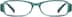 Rectangle Glasses 236116 in Blue