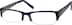 Rectangle Glasses 236216 in Blue