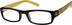 Rectangle Glasses 236322 in Yellow
