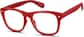 Angle view of Treasure Island Glasses 237418 in Red thumbnail