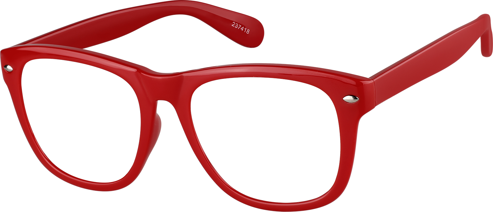 Red Treasure Island Glasses #237418 | Zenni Optical