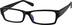 Rectangle Glasses 237521 in Black