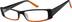 Rectangle Glasses 238222 in Orange