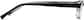 Side view of Rectangle Glasses 238621 in Black thumbnail