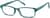 Angle view of Rectangle Glasses 238624 in Teal thumbnail