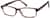 Angle view of Rectangle Glasses 238625 in Tortoiseshell thumbnail