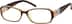 Rectangle Glasses 238825 in Brown