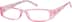 Rectangle Glasses 238919 in Pink