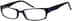 Rectangle Glasses 239616 in Blue
