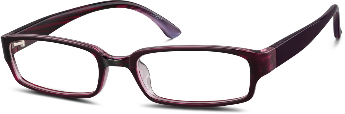 Purple Rectangle Glasses 239617 Find yours with free try at home. purple rectangle glasses 239617 zenni optical eyeglasses