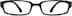 Rectangle Glasses 239621 in Black