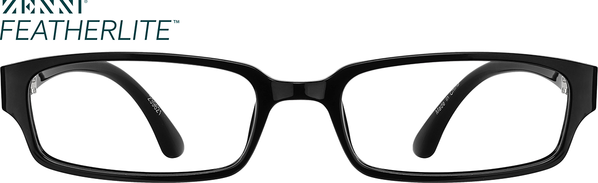 Black Rectangle Glasses