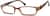 Angle view of Rectangle Glasses 239625 in Tortoiseshell thumbnail