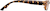 Side view of Rectangle Glasses 239625 in Tortoiseshell thumbnail