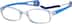 Kids’ Rectangle Glasses 242416 in Blue