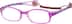 Kids’ Rectangle Glasses 242417 in Purple