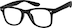 Square Glasses 244321 in Black