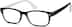 Rectangle Glasses 244621 in Black