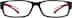 Rectangle Glasses 248621 in Black