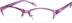 Oval Glasses 250217 in Purple