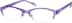 Oval Glasses 250226 in Purple