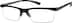 Rectangle Glasses 251521 in Black