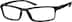 Rectangle Glasses 251821 in Black