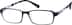 Rectangle Glasses 253721 in Black