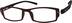 Rectangle Glasses 254815 in Brown