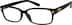 Rectangle Glasses 256821 in Black