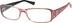 Rectangle Glasses 257619 in Pink