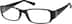Rectangle Glasses 257621 in Black