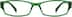 Rectangle Glasses 257724 in Green