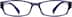 Rectangle Glasses 257736 in Purple