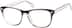 Square Glasses 258315 in Brown