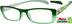 Rectangle Glasses 258924 in Green