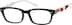 Rectangle Glasses 259321 in Black